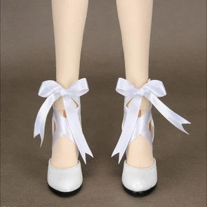 Dollmore New BJD Size SD(high heels) Shoes - Eternel Shoes (Enamel White) - Picture 1 of 6