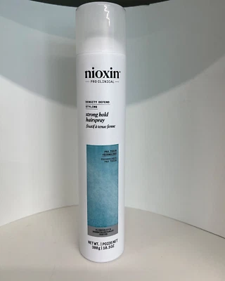 Лак для волос Nioxin Strong Hold 10,5 унции дополнительная фиксация для более длительного вида - Изображение 1 из 2