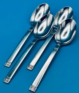 4 J A Henckels AMBROSIA Oval Soup Place Spoons 7 1/4" Stainless Flatware 18/10 - Picture 1 of 12