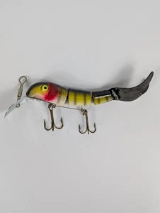 Vintage Rat-Man Double Jointed 8" Musky Sucker Fishing Lure Rose City Michigan - Picture 1 of 9