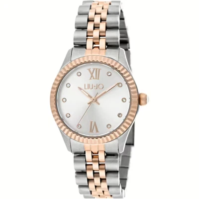 Orologio solo tempo donna ragazza  LIU JO Linea Tiny TLJ1223 acciaio e  pvd rosa - Immagine 1 di 4