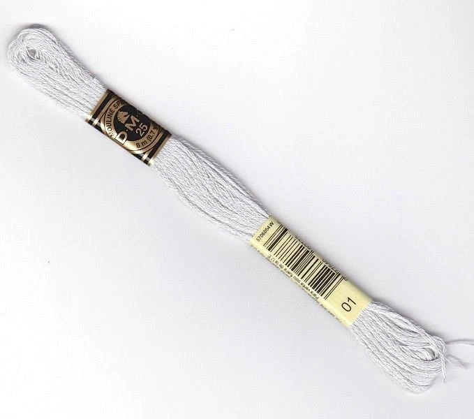 DMC-117 1 моток выбрать ваши цвета 01-35 новые цвета (#25 8,7 ярдов 100% хлопок) - Изображение 1 из 1