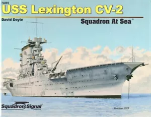 USS Lexington CV-2 - Squadron At Sea - Picture 1 of 2