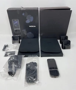 PUDEŁKO Nokia 8800 Arte Czarny Telefon komórkowy z akcesoriami i dokumentami PATRZ OPIS - Zdjęcie 1 z 11