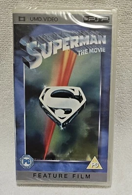 SUPERMAN THE MOVIE, PSP-UMD,  "REGION ALL". NEW&SEALED! "VERY RARE" - Image 1 of 4