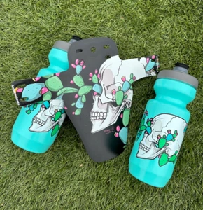 Mountain Bike fender mud guard and water bottle combo - Picture 1 of 4