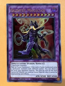 Yugioh - Quintet Magician GFP2-EN127 1st Edition Ultra Rare NM - Picture 1 of 2