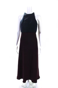 Jill Jill Stuart Womens Sleeveless A Line Evening Gown Purple Navy Blue Size 0 - Picture 1 of 5