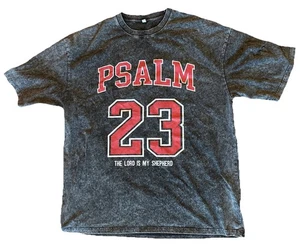 Camiseta para hombre Salmo 23 cristiana religiosa oración Cristo talla 4XL - Imagen 1 de 6