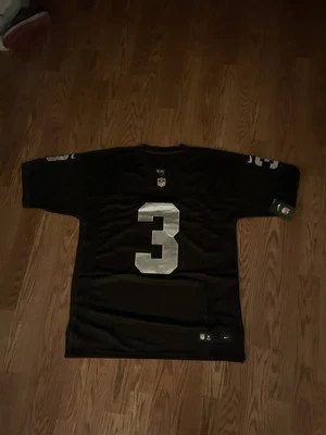 Camiseta deportiva negra para hombre Las Vegas Raiders Carson Palmer Nike  Foto 1 de 2