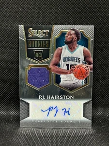 2014-15 Panini Select #19 PJ Hairston /199 Rookie Patch Auto RPA RC Hornets - Picture 1 of 2
