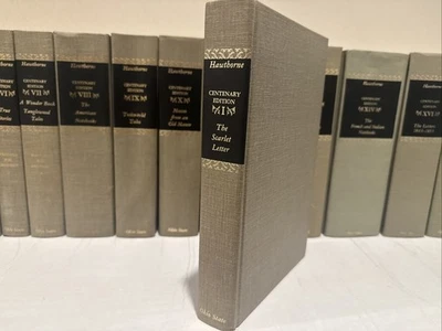 The Centenary Edition of the Works of Nathaniel Hawthorne - 1972 Hardcover Set Foto 1 de 4