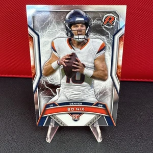 Bo Nix Rookie RC 2024 Topps Resurgence Chrome Football Card #125 Denver Broncos - Bild 1 von 2
