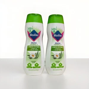 2 Nosotras Jabon Intimo Herbal 6,76 Oz. Feminine Wash Aloe Vera - Bild 1 von 2