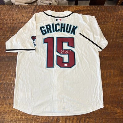 Randal Grichuk Signed Arizona Diamondbacks Jersey JSA Coa Autographed - Image 1 of 4