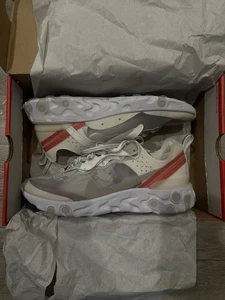 Size 10 - Nike React Element 87 Light Bone - Picture 1 of 4