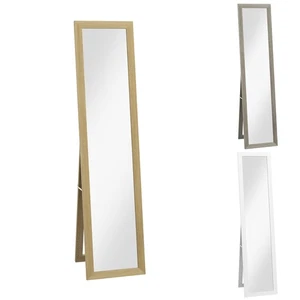 HOMCOM Standspiegel, Ganzkörperspiegel mit Ständer, freistehender Wandspiegel - Bild 1 von 34
