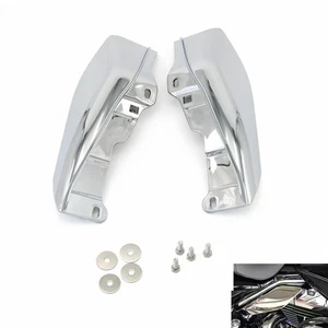 Deflector de aire protector térmico de marco medio cromado para Harley Touring Trike 2009-2022 - Imagen 1 de 8