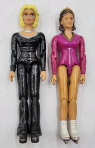 Vintage 1999 Lanard Wow Girls Action Figures Figure Skater Pop Singer Read - Picture 1 of 11
