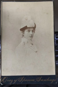 - CABINET PHOTO - Lady - by DIAZ Y SPENCER - Santiago - CHILE - Picture 1 of 2