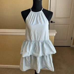 Gap Denim Sleeveless Girls Size XXL Light Washed Dress - Picture 1 of 6