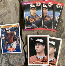 Bob Milacki Baseball Cards. Baltimore Orioles