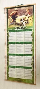 Vintage John Deere Calendar Roll Up Paper - Picture 1 of 4