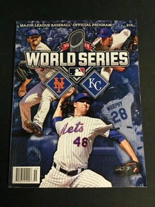 NEW YORK METS / KANSAS CITY ROYALS 2015 World Series Official Program - Picture 1 of 2