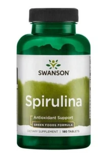 SWANSON ESPIRULINA 500MG - 180 COMPRIMIDOS - Imagen 1 de 2