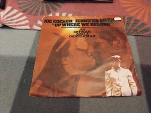 JOE COCKER/JENNIFER WARNES - UP WHERE WE BELONG/SWEET LITTLE WOMAN WIP6830(1982) - Picture 1 of 7