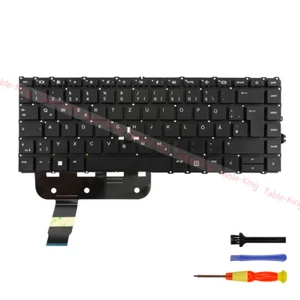 German Backlit Keyboard For HP ZBook Firefly 14 G7 for HP ZBook Firefly 14 G8 - Afbeelding 1 van 6