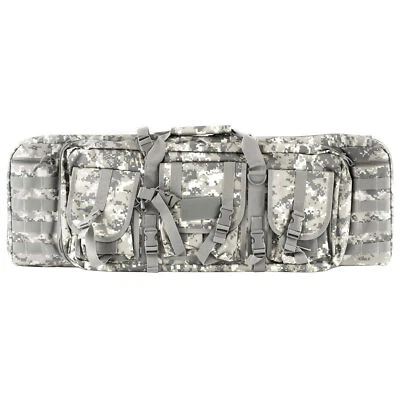 Vism 36 Inch Double Carbine Case-Digital Camo Pvc 35In. 3 Exterior Pocket MOLLE - Image 1 of 2