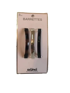 Women Vintage Barrettes Pack Of 3 New - Picture 1 of 4