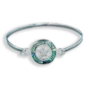 Seestern Armreif - 925 Silber Damen Maritimer Armreifen Schmuck Frauen Armkette - Bild 1 von 5