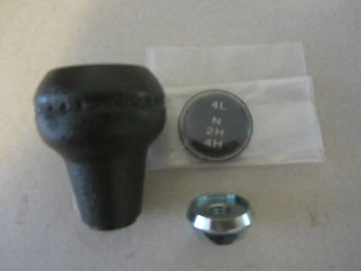 Se adapta a Jeep CJ 5 7 8 Kit de perilla de cambio Dana 300 perilla de caja de transferencia, inserto, tuerca de bloqueo Foto 1 de 4