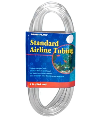 Fish Tank Airline Tubing Air Line Pump Hose Aquarium Flexible Clear Plastic Tube - Image 1 of 4