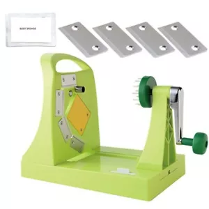 CABBEC CHEF Kohl Handschneider Gemüse Drehen Schneider Ersatzklingen Set - Bild 1 von 7