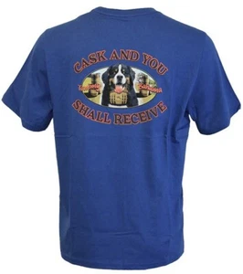 $50 TOMMY BAHAMA MENS 'CASK & YOU SHALL RECEIVE ' HAWAIIAN TEE T SHIRT XXXL 3XL - Foto 1 di 8