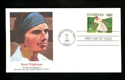 US FDC #2496-2500 Fleetwood 1990 Minneapolis MN Olympic Sports Game SET OF 5  - Image 1 of 4