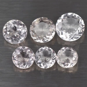 4.10 Cts 6 Pcs Light Pink Untreated Morganite Natural Gemstones - Picture 1 of 2