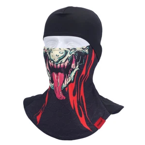 Maschera passamontagna uomo teschio cappello ciclismo protezione solare copertura viso per moto bicicletta - Foto 1 di 13