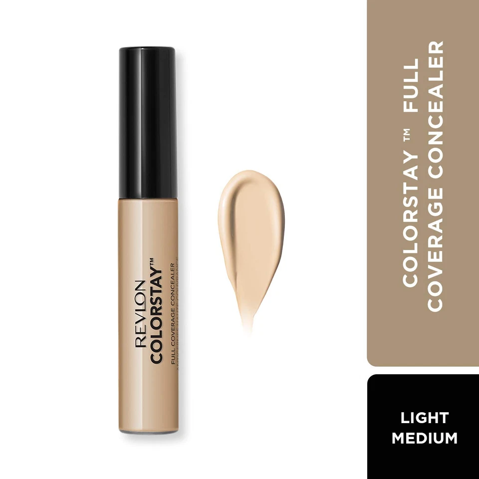 Revlon ColorStay Flex Wear, Full Cover Non-Creasing Concealer, 030 Light Medium, - Image 1 of 4
