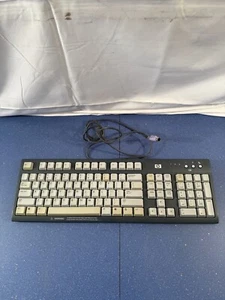 Vintage HP 5107 5187-3549 Keyboard Gray Wired PS/2 QWERTY Standard | UNTESTED - Picture 1 of 8