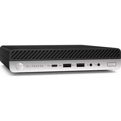 HP EliteDesk 800 G3 Mini PC Computer i5 RAM 16GB SSD 512 Win 10 (Ricondizionato) - Immagine 1 di 4