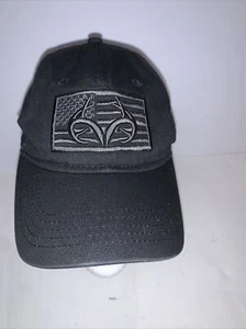 RealTree Black Hat Hunting Adult Mens Adjustable Size Cap Hat - Picture 1 of 6