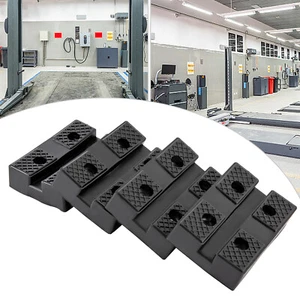 4Pcs Rectangular Rubber Arm Pads Lift Pad Auto Lift Car Truck Hoist Heavy Duty - Bild 1 von 12