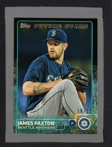 2015 Topps Mini Black #385 James Paxton 10/10 A20 183