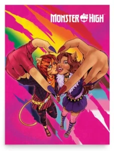 Póster de muñecas Monster High Pride Toralei & and Clawdeen Betsy Cola LGBTQIA2S+ - Imagen 1 de 1