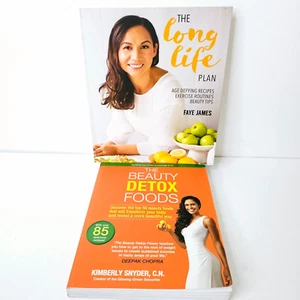 The Beauty Detox Foods Kimberly Snyder The Life Long Plan Faye James - Picture 1 of 23