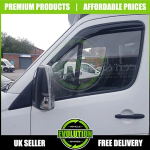 DEFLECTORES DE HUMO LLUVIA VIENTO MERCEDES SPRINTER 2006-2019 VISERAS AJUSTE EXTERNO - Imagen 1 de 7